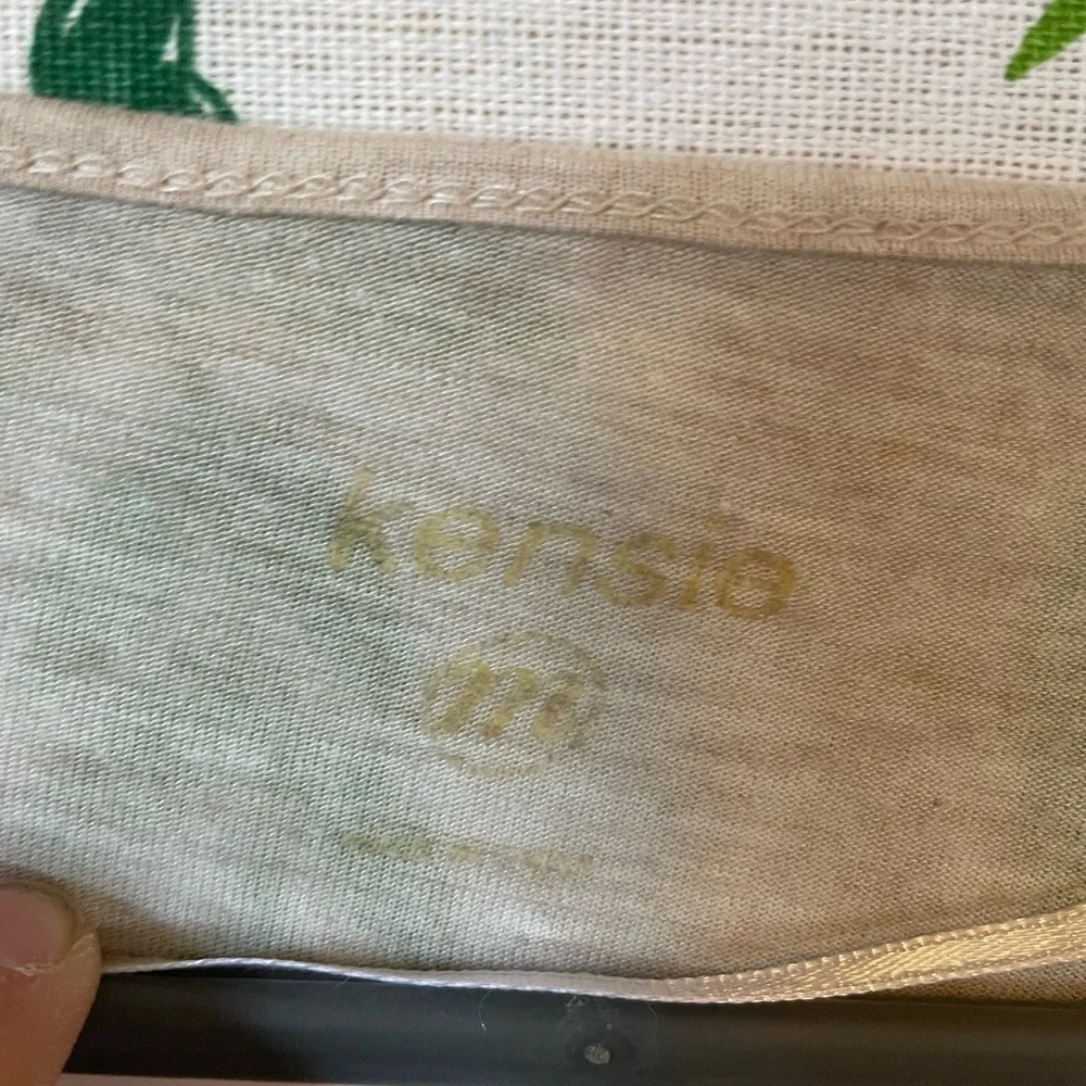 Size M Offwhite Kensie Shirt B1 - Picture 3 of 3